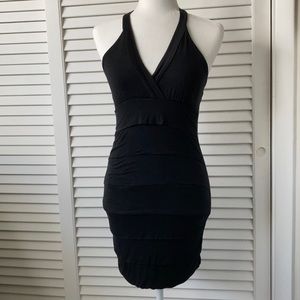 Halter neck Tiered dress